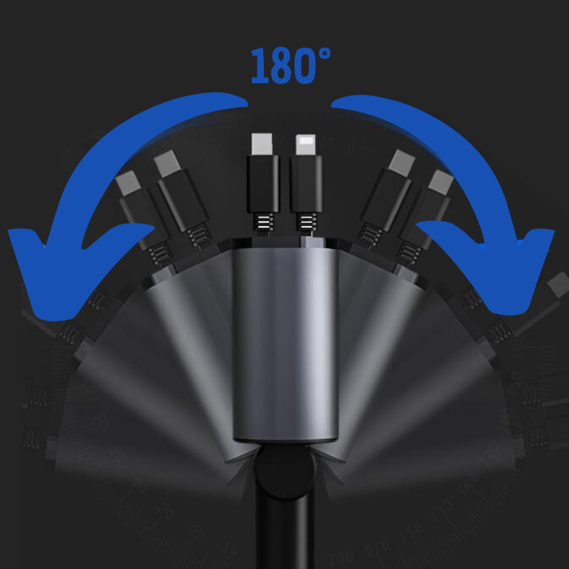 Cargador de Auto de Alta Velocidad 12V – USB y Tipo-C Con Pantalla 