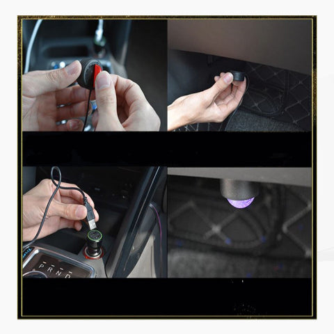 LED-Ambiente Lampe für Auto – Stilvolles Innendesign 