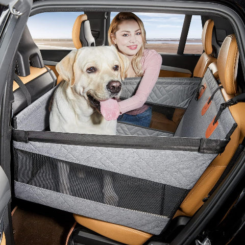 Auto-Hängematte für Hunde – Einfach zu installieren und zu benutzen 