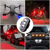 Luz LED Anti-Colisión – Ciclismo y Moto 