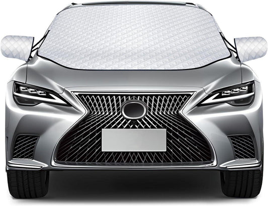 Protège Pare-Brise Pour Voiture — Protection Contre Soleil Et Givre