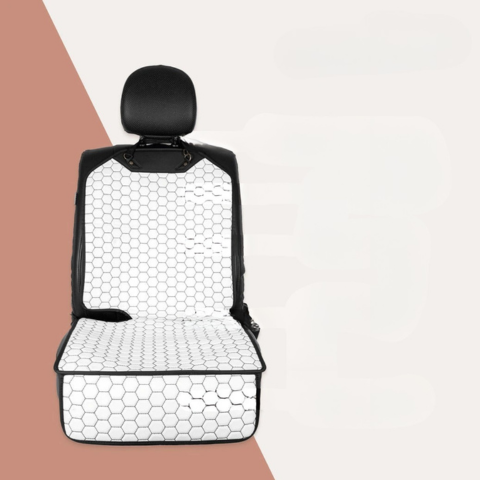 Alfombrilla de Protección para Asiento de Coche — Elegancia Moderna y Protección Completa 
