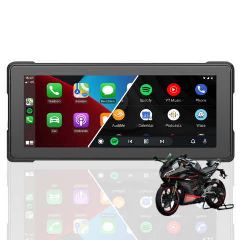 Multimedia System Moto — GPS, Musik & Intelligent Kontroll 