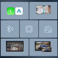 Pantalla Auto Inteligente – Navegación, Música y Cámara 