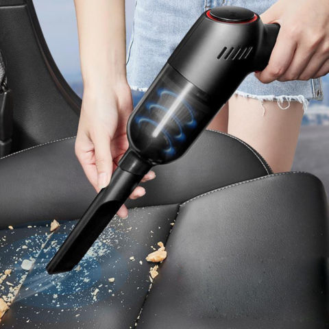 Mini Aspirador de Coche – Compacto, Potente y Práctico 