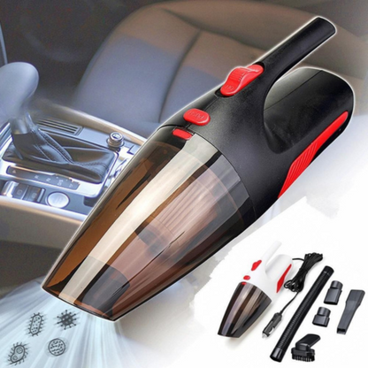 Aspiradora de Coche Portátil – Recargable y Versátil 