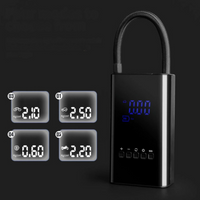 Mini Kompressor Bærbar – LED-display og justerbart tryk 