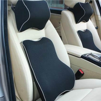 Cojín de soporte para asiento de auto – mantenimiento de la espalda y del cuello 