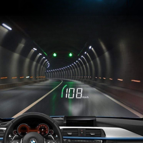 Zobrazenie Head-Up pre auto — Bezpečnejšia a pohodlnejšia jazda 