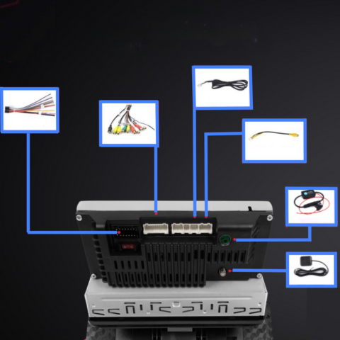 Sistem Multimedia Mașină Multifuncțional – Conectivitate și Confort 