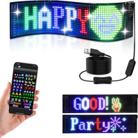Programmable LED Panel For Car — Modern Communication & Style 