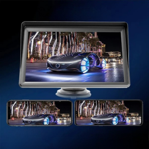 Αυτοκίνητο Πολυμέσων Σύστημα — CarPlay & Android Auto Χωρίς Καλώδιο 
