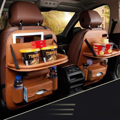 Organisateur De Siège Auto — Rangement Pratique Et Multifonction