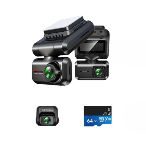Dashcam Coche Ultra HD — Doble y Triple Cámara de Seguridad 