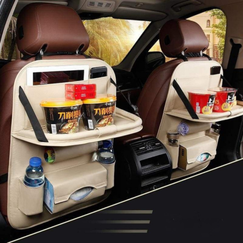 Organisateur De Siège Auto — Rangement Pratique Et Multifonction