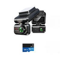 Dashcam Bil Ultra HD — Dubbel och Trippel Säkerhetskamera 