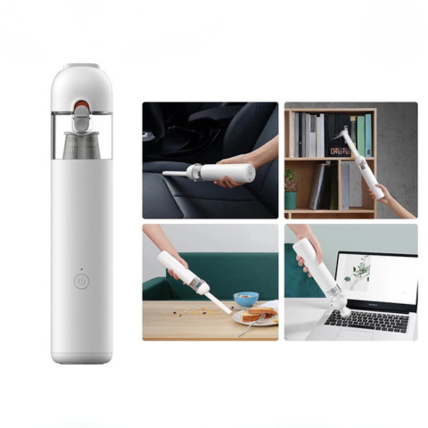 Draadloze Draagbare Stofzuiger — Effectieve Reiniging & Compact Ontwerp 