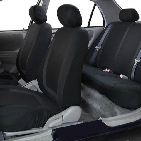 9個の自動車シートカバーセット – 完全な内部保護 