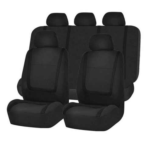 9個の自動車シートカバーセット – 完全な内部保護 