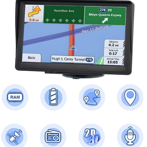 GPS Vozidlo Multifunkční – Přesné Trasy A Hlasové Pokyny 