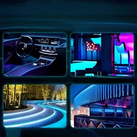 Iluminación LED Flexible – Colores Vibrantes y Instalación Fácil 
