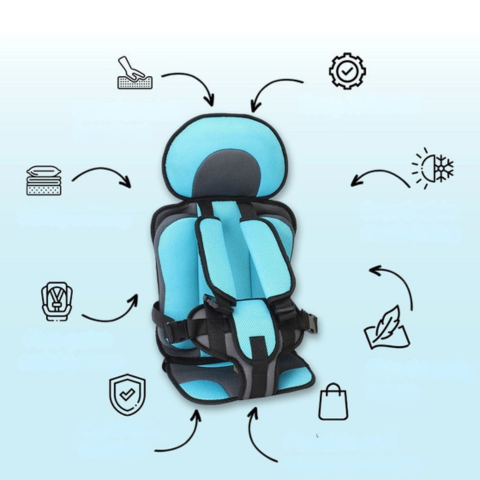 Seggiolino Auto Bambino Portatile – Leggero, Pratico E Sicuro 