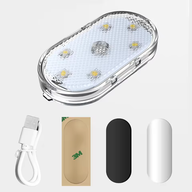 Inteligentné LED osvetlenie pre auto – dotykové a bezdrôtové 
