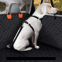 Housse De Siège Voiture Pour Chien – Étanche & Antidérapante Avec Harnais De Sécurité