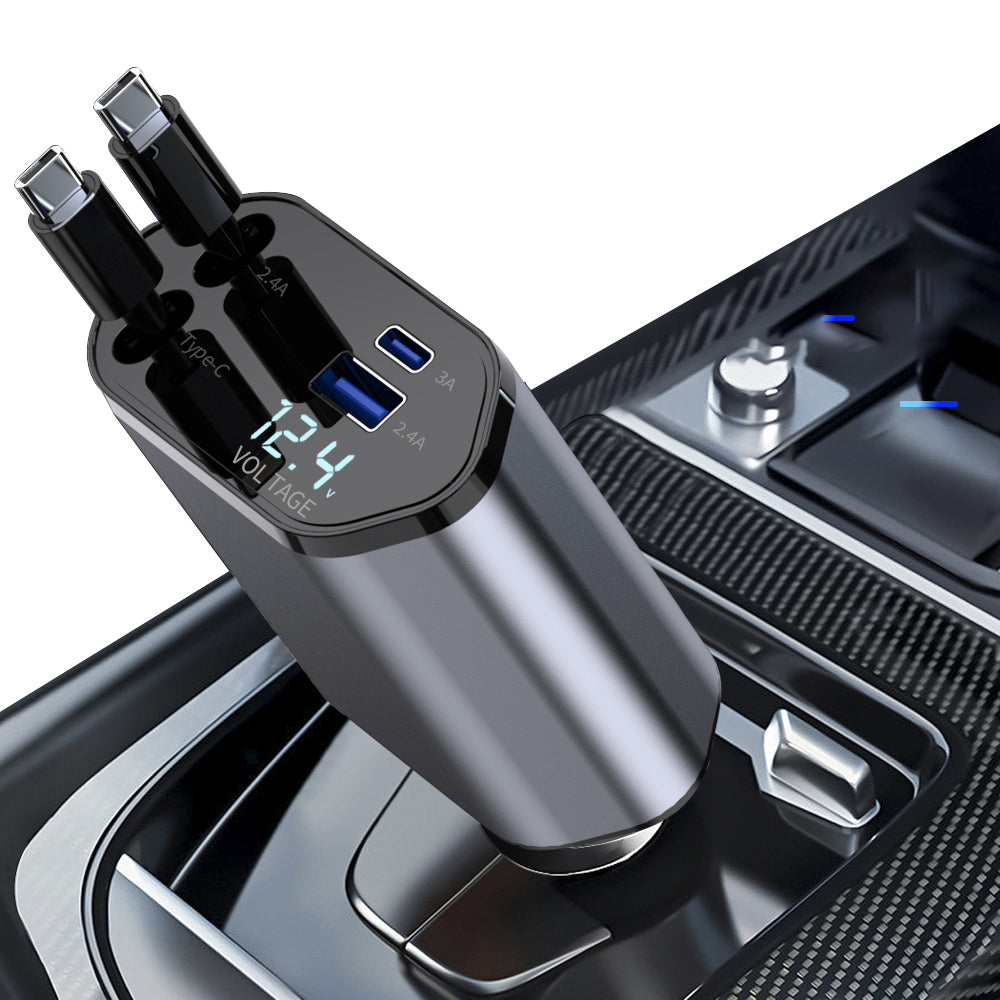 Auton laturi 9-in-1 — Teho 154W kaikille laitteillesi 