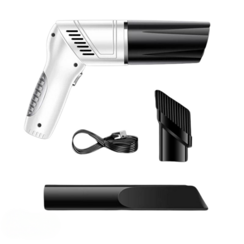 مكنسة كهربائية لاسلكية قوية للسيارة - تنظيف سريع وكفاءة في التنظيف