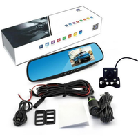 Kaksoisobjektiivinen kojelautakamera - Jatkuva seuranta ja laajakulma