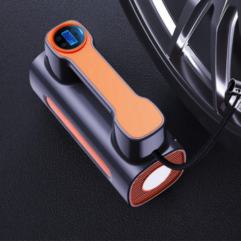 Tragbarer Luftkompressor - Digitalanzeige & einstellbarer Druck