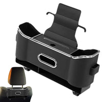 フックと収納ボックス付きリアシートオーガナイザー - スペースの最適化と車の整頓