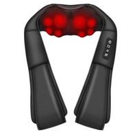 מכשיר עיסוי מחמם — הרפיה לצוואר, גב וכתפיים 
