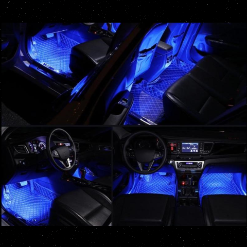 Lampka Ambiance LED do Samochodu – Stylowe Wnętrze 