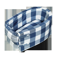 Asiento de coche acogedor para cachorro – Seguridad y confort 