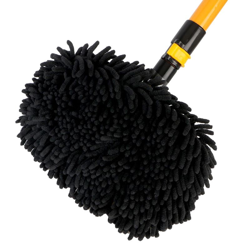 Mop telescopic de curățare – cap pivotant și mâner lung 