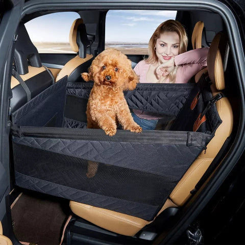 Auto-Hängematte für Hunde – Einfach zu installieren und zu benutzen 